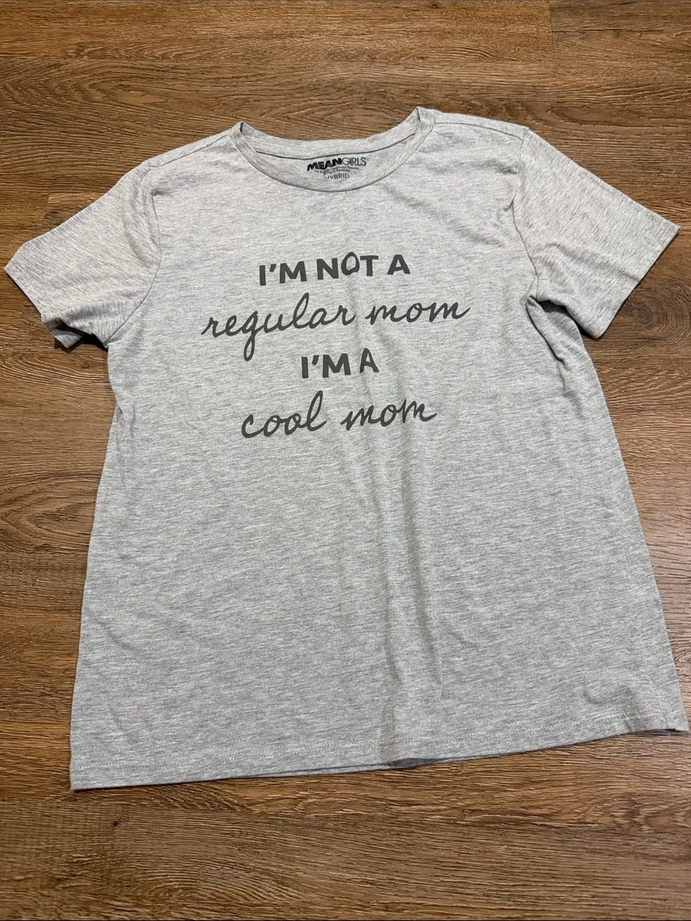 Mom Graphic Tee Bundle - Gray 'Cool Mom' + Light Blue 'Dog Mom' - Picture 3 of 3